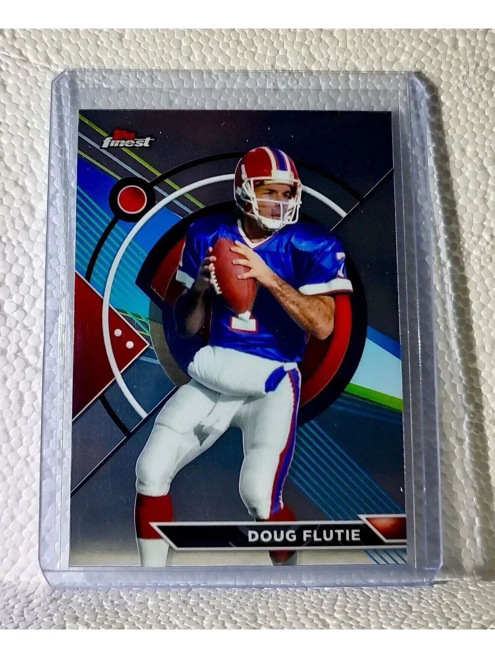 Doug Flutie 2023 Topps Finest NFL #157 Composite Football Card Buffalo Bills